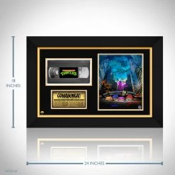 RARE-T Teenage Mutant Ninja Turtles Photo & VHS Limited Signature Edition Studio Licensed Custom Frame 16 RARE-T Teenage Mutant Ninja Turtles Photo & VHS Limited Signature Edition Studio Licensed Custom Frame