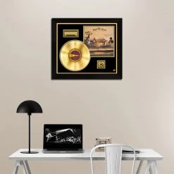 RARE-T Limited Edition Frames The Temptations Sky's The Limit Gold LP Limited Signature Edition Studio Licensed Custom Frame