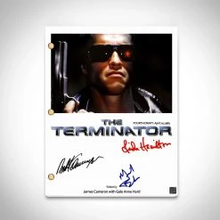 Rare-T Limited Edition Frames The Terminator Movie Script Limited Signature Edition Studio Licensed Custom Frame