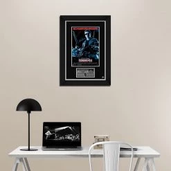RARE-T Terminator 2 Judgement Day Mini Poster Limited Signature Edition Studio Licensed Custom Frame