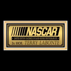RARE-T NASCAR - Terry Labonte Photo Limited Signature Edition Studio Licensed Custom Frame Sports Memorabilia