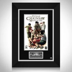 RARE-T Texas Chainsaw Massacre #1 - Limited Signature Edition Comic Book Cover Art Custom Frame