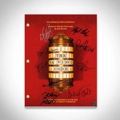 RARE-T Limited Edition Frames The Da Vinci Code Transcript Limited Signature Edition Studio Licensed Custom Frame