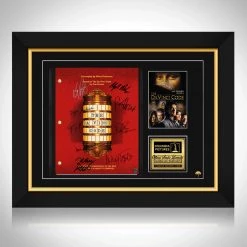RARE-T Limited Edition Frames The Da Vinci Code Transcript Limited Signature Edition Studio Licensed Custom Frame