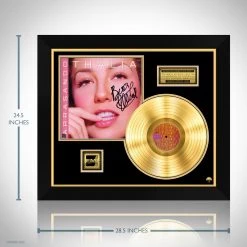 RARE-T Thalia Arrasando - Self-Titled Gold LP Limited Signature Edition Studio Licensed Custom Frame
