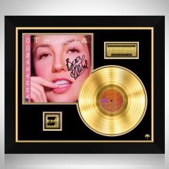 RARE-T Thalia Arrasando - Self-Titled Gold LP Limited Signature Edition Studio Licensed Custom Frame