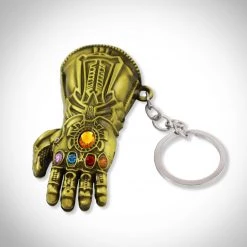 AZALEA Marvel Avengers - Thanos Infinity Gauntlet 3D Metal Diecast Keychain