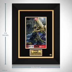 RARE-T Limited Edition Frames Thanos Rising #1 - Stan Lee Limited Signature Edition Comic Book Cover Art Custom Frame