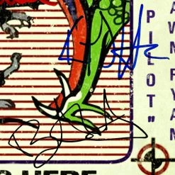 RARE-T Limited Edition Frames The Shield Script Limited Signature Edition Studio Licensed Custom Frame