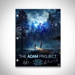 RARE-T The Adam Project Transcript Limited Signature Edition Studio Licensed Custom Frame Limited Edition Frames
