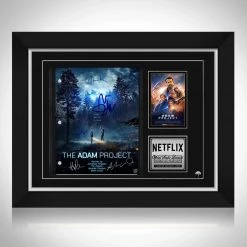 RARE-T The Adam Project Transcript Limited Signature Edition Studio Licensed Custom Frame Limited Edition Frames
