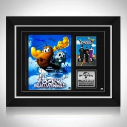 RARE-T The Adventures Of Rocky And Bullwinkle Script Limited Signature Edition Studio Licensed Custom Frame Limited Edition Frames