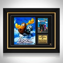 RARE-T The Adventures Of Rocky And Bullwinkle Script Limited Signature Edition Studio Licensed Custom Frame Limited Edition Frames