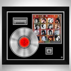 RARE-T The Bangles - Different Light Platinum LP Limited Signature Edition Studio Licensed Custom Frame Limited Edition Frames