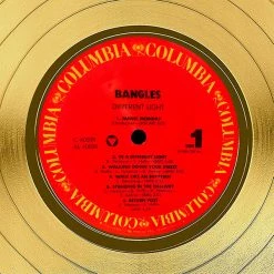 RARE-T Limited Edition Frames The Bangles - Different Light Gold LP Limited Signature Edition Studio Licensed Custom Frame