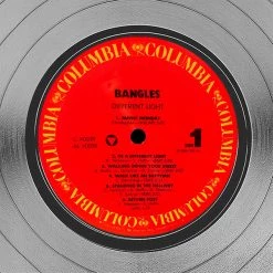 RARE-T The Bangles - Different Light Platinum LP Limited Signature Edition Studio Licensed Custom Frame Limited Edition Frames