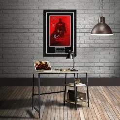 RARE-T The Batman 2022 Movie Mini Poster Limited Signature Edition Studio Licensed Custom Frame Limited Edition Frames