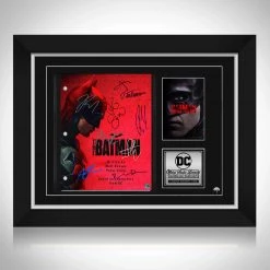 RARE-T The Batman 2022 Transcript Limited Signature Edition Studio Licensed Custom Frame