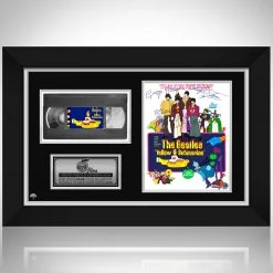 RARE-T The Beatles Yellow Submarine Photo & VHS Limited Signature Edition Studio Licensed Custom Frame