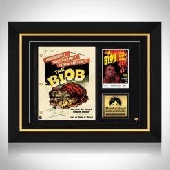 RARE-T Limited Edition Frames The Blob 1958 Script Limited Signature Edition Studio Licensed Custom Frame