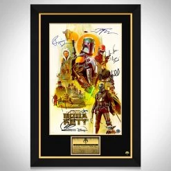 RARE-T The Book Of Boba Fett Mini Poster Limited Signature Edition Studio Licensed Custom Frame