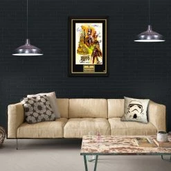 RARE-T The Book Of Boba Fett Mini Poster Limited Signature Edition Studio Licensed Custom Frame