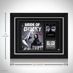 RARE-T The Bride Of Chucky Transcript Limited Signature Edition Studio Licensed Custom Frame Limited Edition Frames