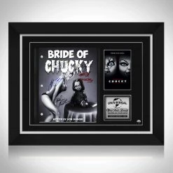 RARE-T The Bride Of Chucky Transcript Limited Signature Edition Studio Licensed Custom Frame Limited Edition Frames