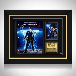 RARE-T Limited Edition Frames The Cable Guy Script Limited Signature Edition Studio Licensed Custom Frame