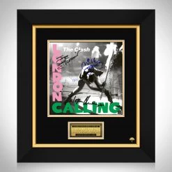 RARE-T The Clash London Calling LP Cover Limited Signature Edition Studio Licensed Custom Frame
