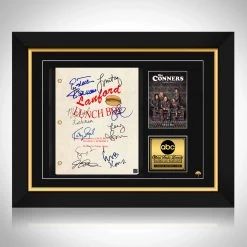 RARE-T The Conners Transcript Limited Signature Edition Studio Licensed Custom Frame Limited Edition Frames