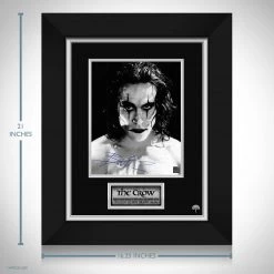 RARE-T The Crow Brandon Lee Memorial Photo Limited Signature Edition Studio Licensed Custom Frame Limited Edition Frames