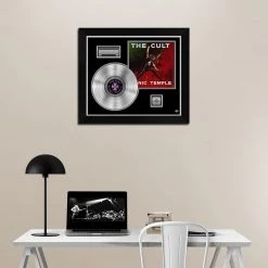 RARE-T Limited Edition Frames The Cult - Sonic Temple Platinum LP Limited Signature Edition Studio Licensed Custom Frame