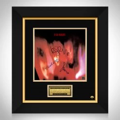RARE-T The Cure - Pornography Platinum LP Limited Signature Edition Studio Licensed Custom Frame