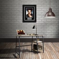 RARE-T The Cure - Robert Smith Photo Limited Signature Edition Studio Licensed Custom Frame