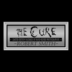 RARE-T The Cure - Robert Smith Photo Limited Signature Edition Studio Licensed Custom Frame