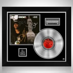 RARE-T The D.O.C. - No One Can Do It Better Platinum LP Limited Signature Edition Studio Licensed Custom Frame Limited Edition Frames