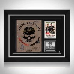 RARE-T The Delta Force Transcript Limited Signature Edition Studio Licensed Custom Frame Limited Edition Frames