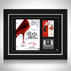 RARE-T NEW The Devil Wears Prada Script Limited Signature Edition Studio Licensed Custom Frame