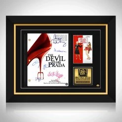 RARE-T NEW The Devil Wears Prada Script Limited Signature Edition Studio Licensed Custom Frame