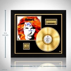 RARE-T The Doors - Soundtrack Gold LP Limited Signature Edition Studio Licensed Custom Frame Limited Edition Frames