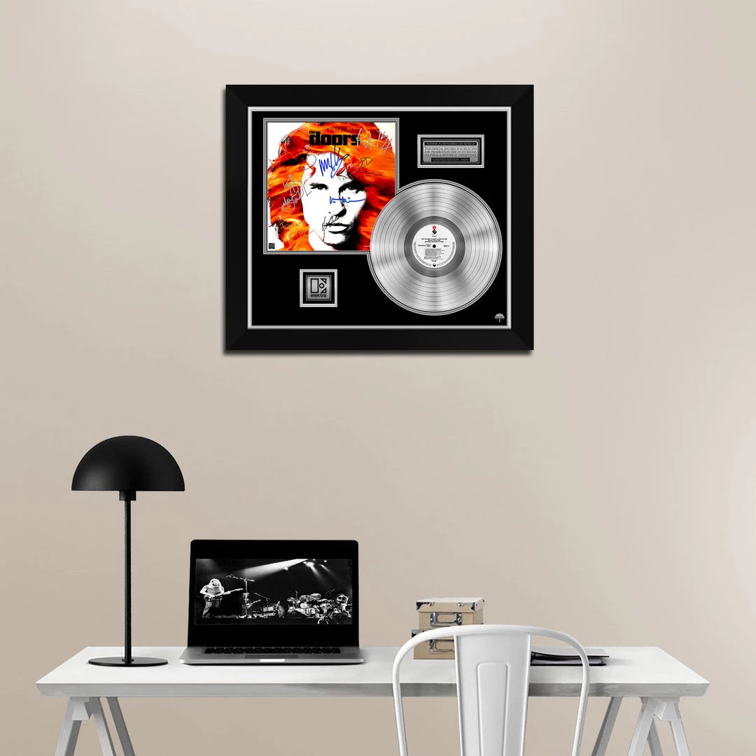 RARE-T The Doors - Soundtrack Platinum LP Limited Signature Edition Studio Licensed Custom Frame Limited Edition Frames 2 RARE-T The Doors - Soundtrack Platinum LP Limited Signature Edition Studio Licensed Custom Frame Limited Edition Frames