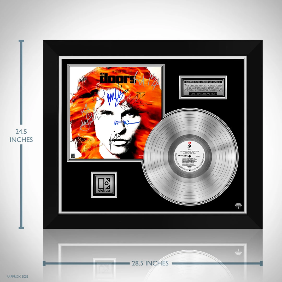 RARE-T The Doors - Soundtrack Platinum LP Limited Signature Edition Studio Licensed Custom Frame Limited Edition Frames 3 RARE-T The Doors - Soundtrack Platinum LP Limited Signature Edition Studio Licensed Custom Frame Limited Edition Frames