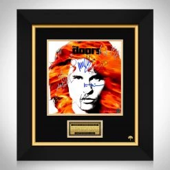 RARE-T The Doors - Soundtrack LP Cover Limited Signature Edition Studio Licensed Custom Frame Limited Edition Frames