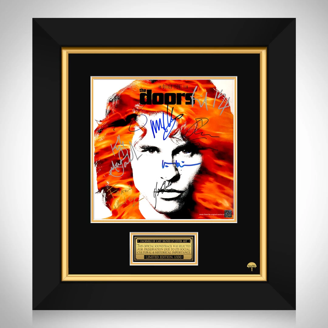 RARE-T The Doors - Soundtrack LP Cover Limited Signature Edition Studio Licensed Custom Frame Limited Edition Frames 1 RARE-T The Doors - Soundtrack LP Cover Limited Signature Edition Studio Licensed Custom Frame Limited Edition Frames