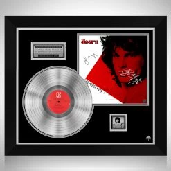 G.R.O. The Doors - Greatest Hits Platinum LP Limited Signature Edition Studio Licensed Custom Frame Limited Edition Frames