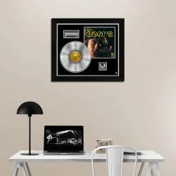 RARE-T Limited Edition Frames The Doors - The Doors Platinum LP Limited Signature Edition Studio Licensed Custom Frame