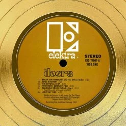 RARE-T Limited Edition Frames The Doors The Doors Gold LP Limited Signature Edition Studio Licensed Custom Frame