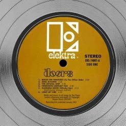 RARE-T Limited Edition Frames The Doors - The Doors Platinum LP Limited Signature Edition Studio Licensed Custom Frame