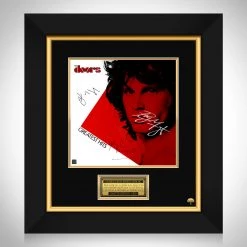 RARE-T The Doors - Greatest Hits LP Cover Limited Signature Edition Studio Licensed Custom Frame Limited Edition Frames